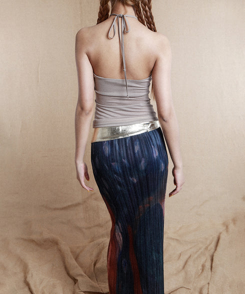 Metallic Ring Belt